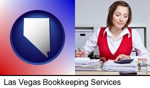 Las Vegas, Nevada - a bookkeeper