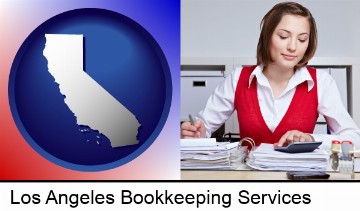 a bookkeeper in Los Angeles, CA