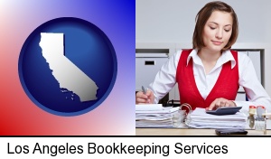 Los Angeles, California - a bookkeeper