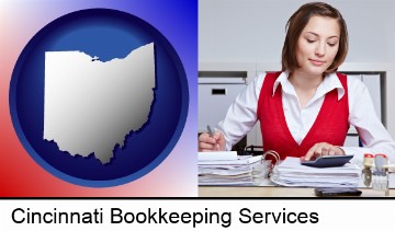 a bookkeeper in Cincinnati, OH